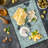 Ambesonne Geometric Cutting Board Large Size Zig Zag Hexagon White