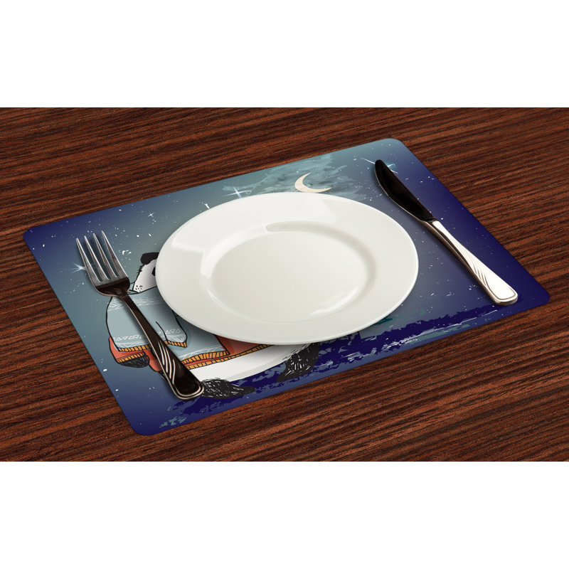 Polyester Animals/Nature Rectangle Placemat