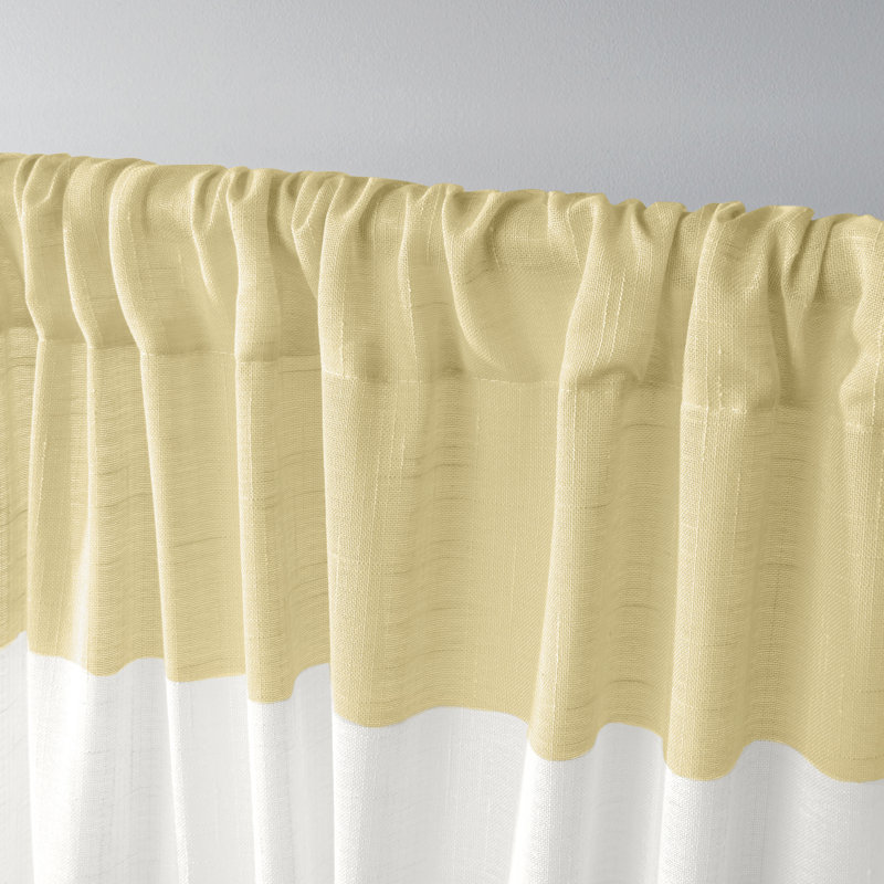 Darma Sheer Curtain Pair, 50" x 84"