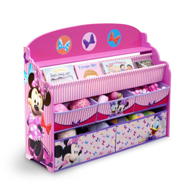 Deluxe Fabric Toy Organizer with Bins