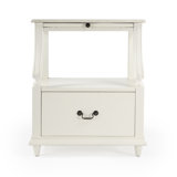 Mabel Marble 1 drawer Nightstand