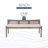 Donner Cane Back Cushioned Bench-1569490981