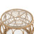 Amaliya Round Metal Outdoor Coffee Table , 21.5'' in. W 21.5'' in. D