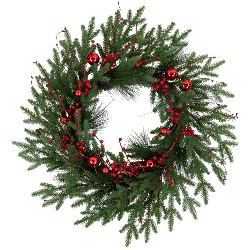 Faux 32'' Wreath