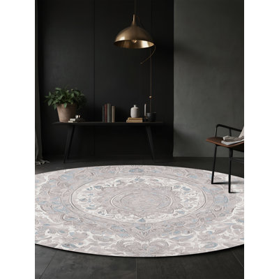 Tapis gris lavable à la machine