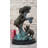 Jolanta Bear Family Looking For Honey In A Tree - Bronze Sculpture Decor On Marble Base