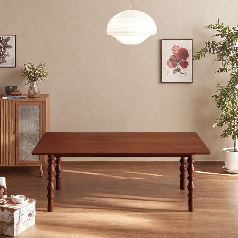 Table de salle à manger Vintage, H 29,52 po x L 70,86 po x l 31,49 po