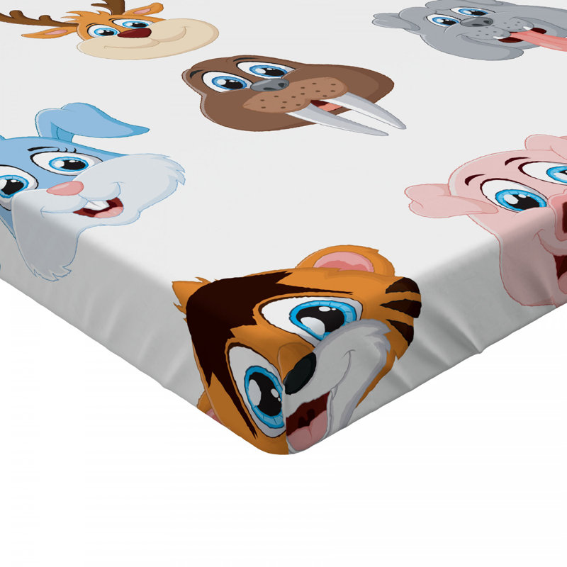 Microfiber Fitted Sheet, Full/Double Fitted Sheet