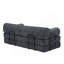 Canapé-lit convertible, canapé-lit pliant en tissu mélangé à deux tons avec structure de forme fixe, canapé-lit de salon pour la chambre du salon (noir moucheté)-65843707