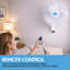 16" Oscillating Wall Fan wth Time