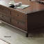 Meuble télé et table basse en bois massif