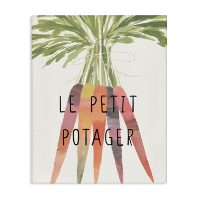 Art mural sur toile "Potager" par Annie Warren bp-821_CN