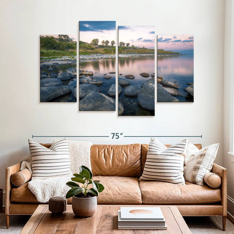 Jordan River, 42" H x 68" W