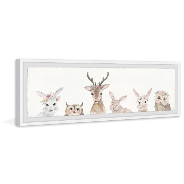 Komar Jungle Babies Framed Art