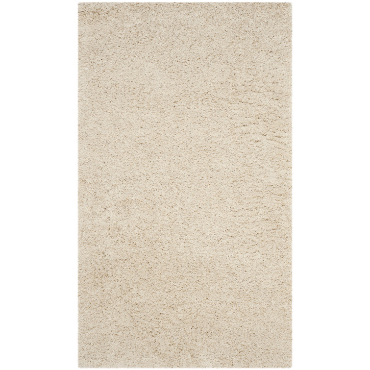 Tapis de couleur unie à poils longs Rizco Performance