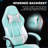 Ergonomic Video Gamer Chairs,Computer Gaming Chairs With Massage Lumbar Support And Footrest,Racing Style Computer Chair Adjustable Headrest For Adults-1927810431