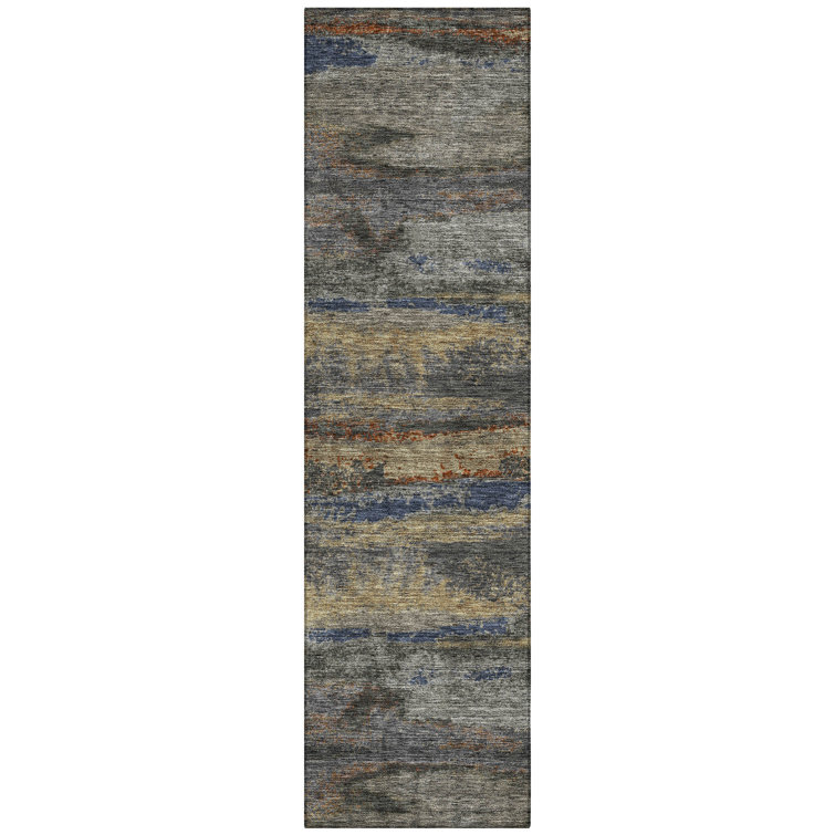 Aleighna Area Rug with Non-Slip Backing