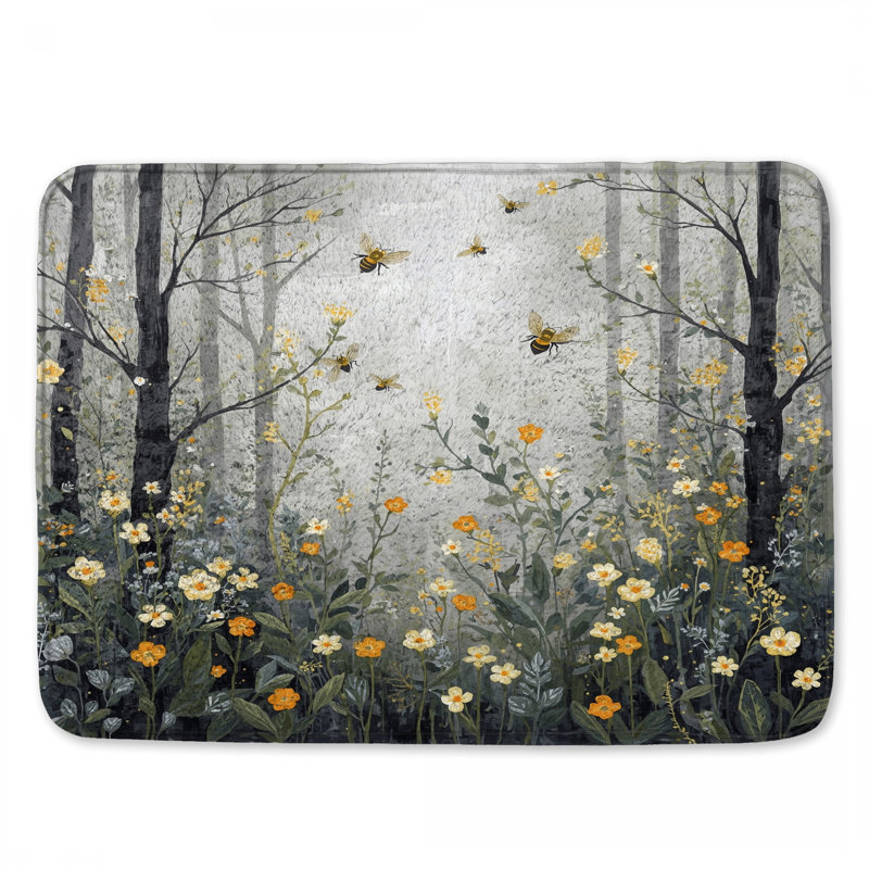 Tapis de bain Forest, L 34 po x L 21 po