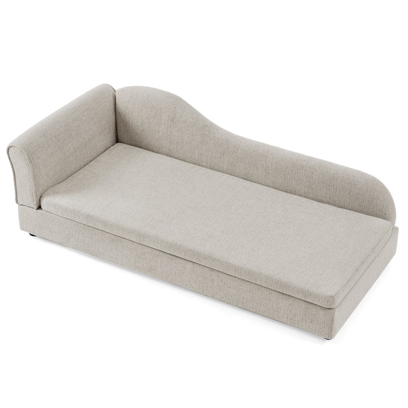 Canapé doux pour animaux Wavy, Beige