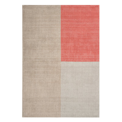 Acuff Geometric Wool Hand Woven Area Rug