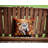Turkish Van Cat in Fall Leaves Throw Pillow-112679484