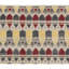 Tapis jaune et multicolore de haute qualité noué à la main
