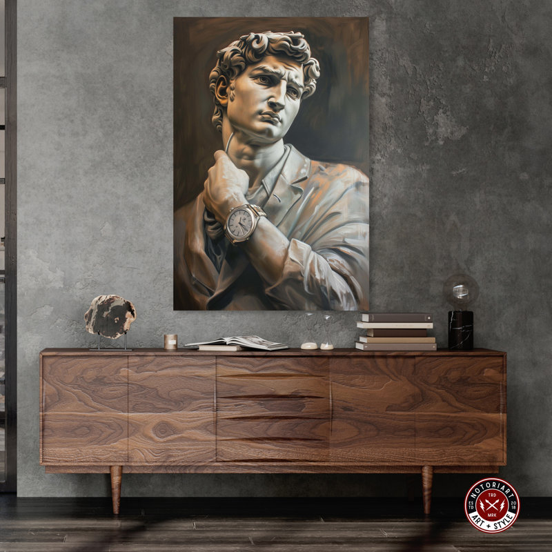 Classy Sculpture Gallery Wrapped Canvas Wall Art, 36" x 54"