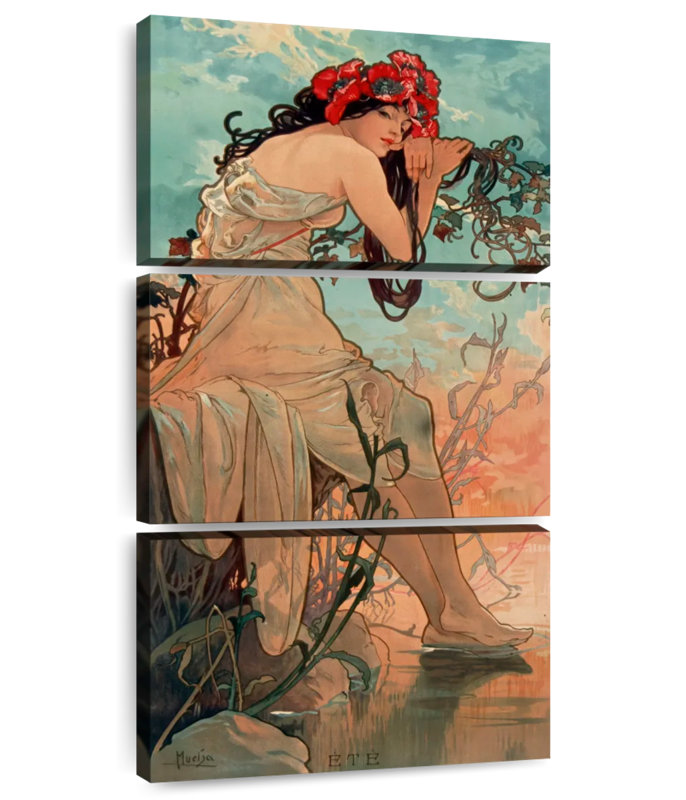 Summer 1896, 75" H x 36" W