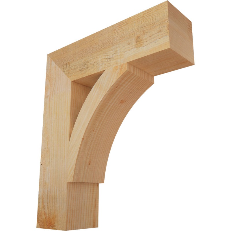 Support de bloc Thorton, Douglas (sciage brut), H 26 po x l 6 po x P 22 po