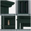 Rangement de porte autoportant en bois manufacturé Germell-114882477