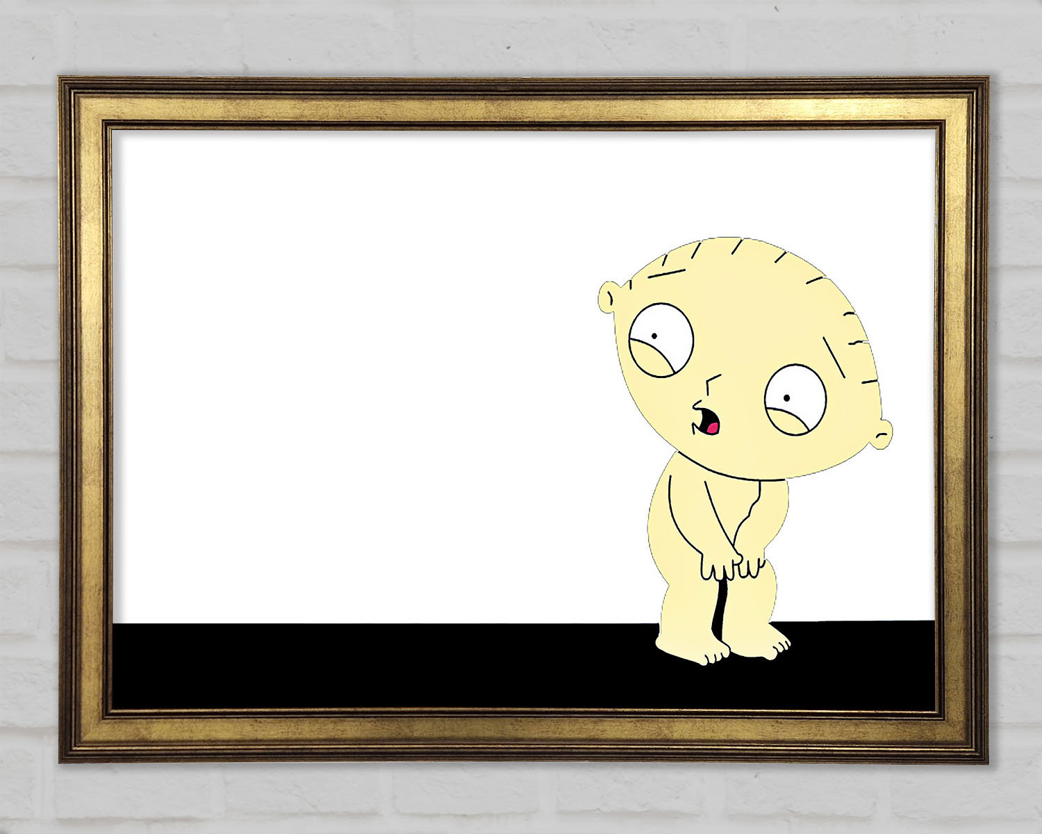 Brayden Studio Family Guy Stewie Naked - Single Picture Frame Art Prints | Wayfair.co.uk