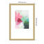 «Colorful Whispers in Motion» par Hannah Dawson, impression sur bois encadrée-626497601