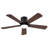 Cissline 42" Black Mordern Ceiling Fan With Led Light For Bedroom/kitchen/living Room, Remote Control-1370555231