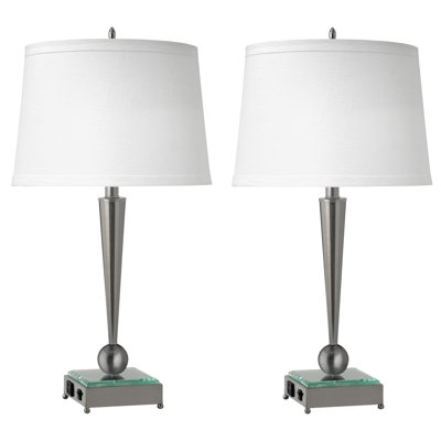 Ensemble de lampe de table 26" Herma