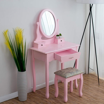 Condit Dressing Table with Mirror