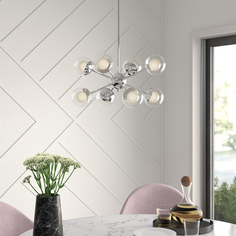 Lustre sphérique Spoutnik à 8 lumières Fairley