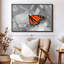«Orange Butterfly Wonder Wall Art»-962422553