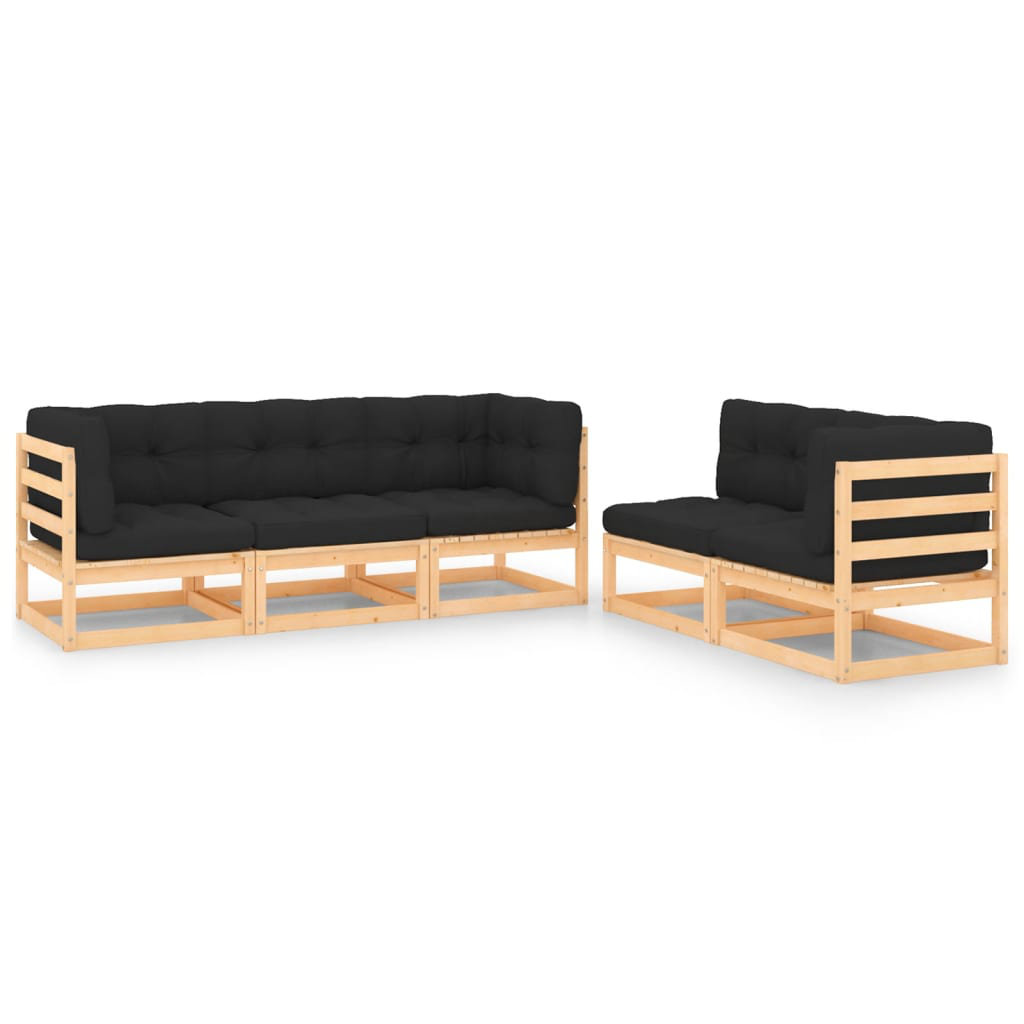 Gartenecksofa Janelis mit Kissen