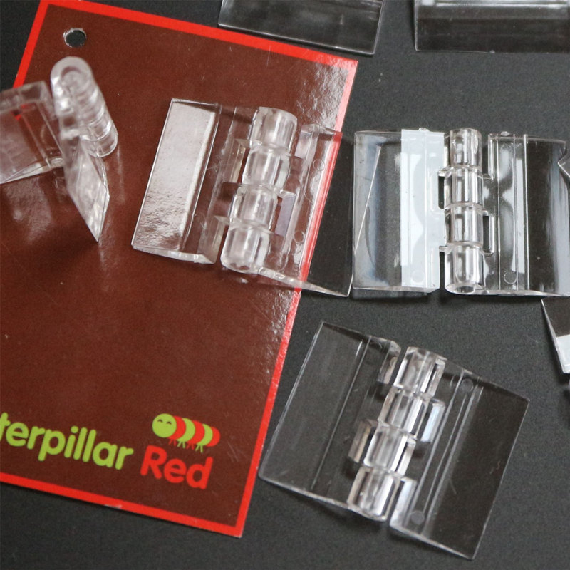 Transparent Clear Plastic Acrylic 25mm Continuous Piano Hinge Hinges
