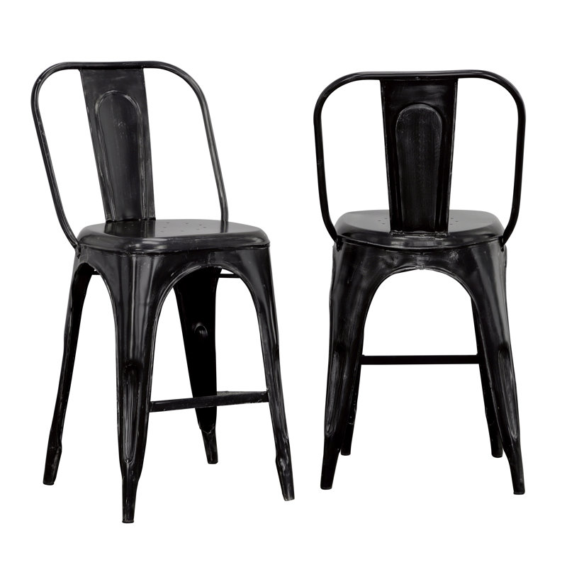 Joanel Counter Stool with Metal Frame