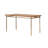 Jhaniah small household rectangular dining table