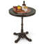 Table de salle à manger de patio 32 "avec trou de parasol 1,6" et couvercle de table Dpc pour la cour arrière