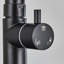 Douchette en acier inoxydable noire
