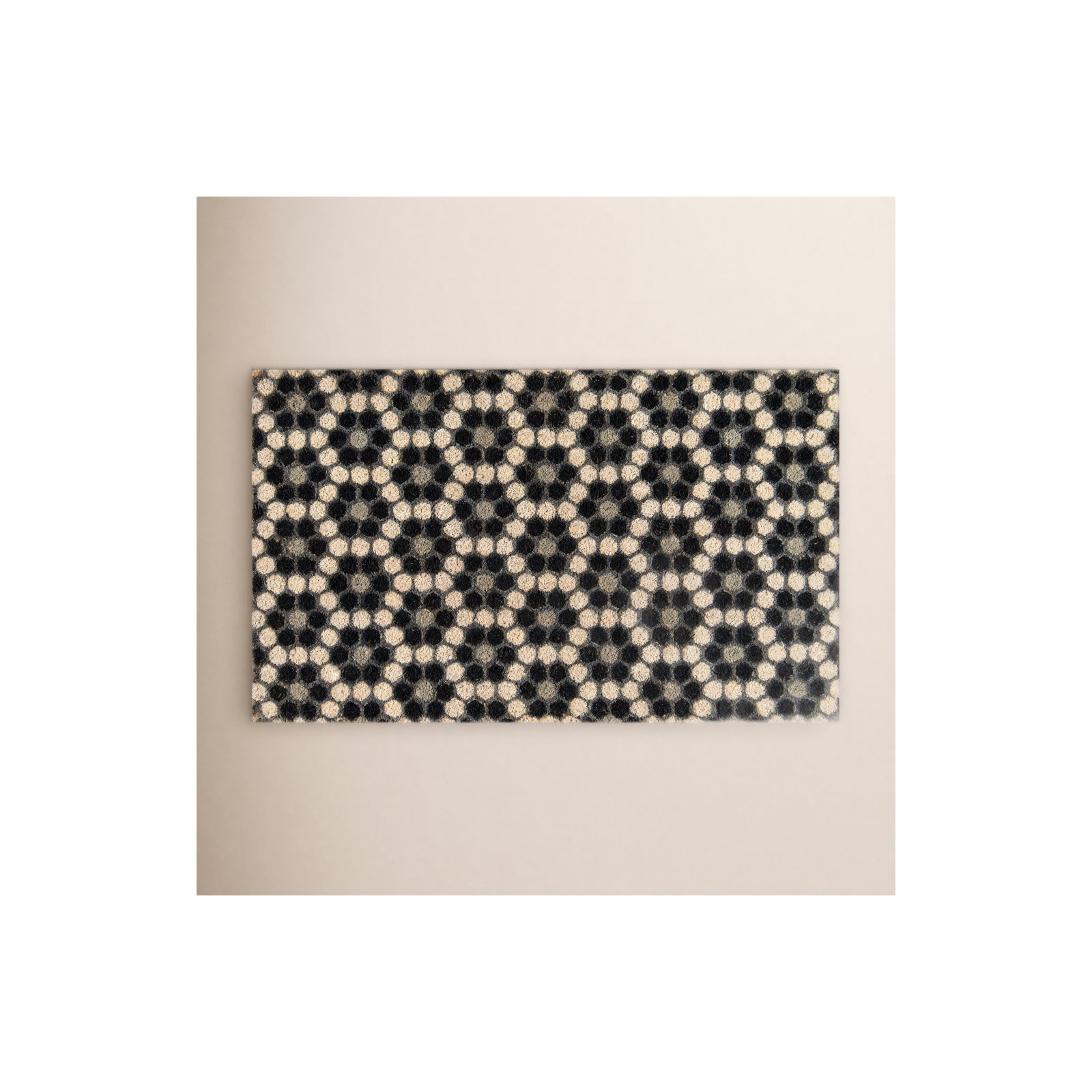 Aloha Non-Slip Polka Dots Outdoor Doormat