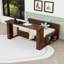 Lit de jour multifonctionnel avec tiroirs et bureau, tablettes-2104757136-2104757140