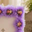 Cadre photo de jardin Florielle Violet-173883437