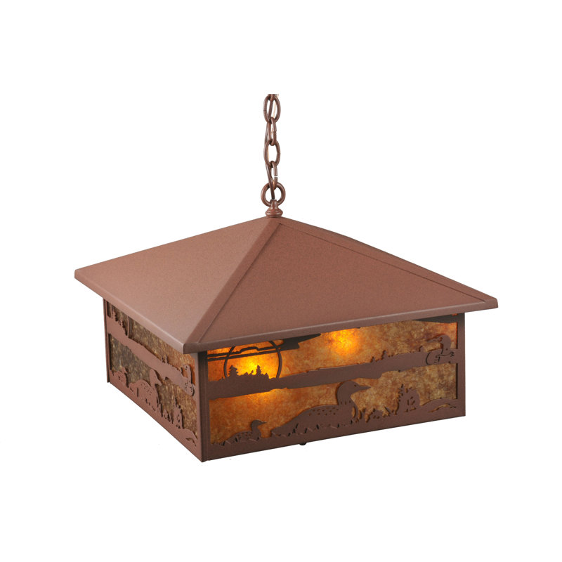 Rustic Lodge 3 - Light Chandelier