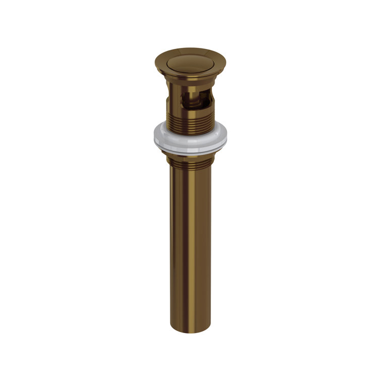 Rohl Push Drain with Overflow