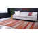 Tapis abstrait rouille / beige Alair