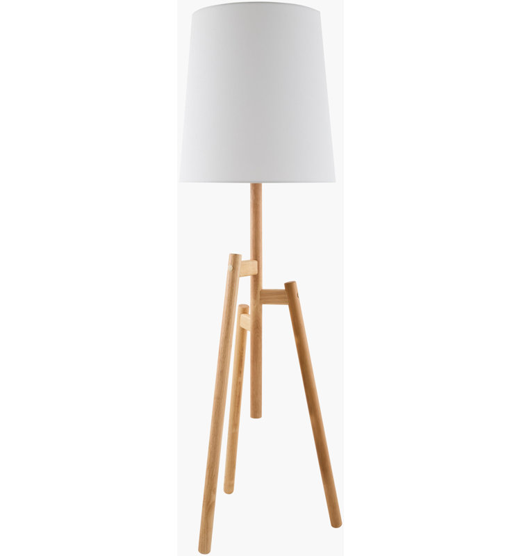 Lampe sur pied Ore, Natural Wood